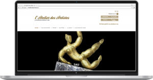 Site Internet L'Atelier des Artistes