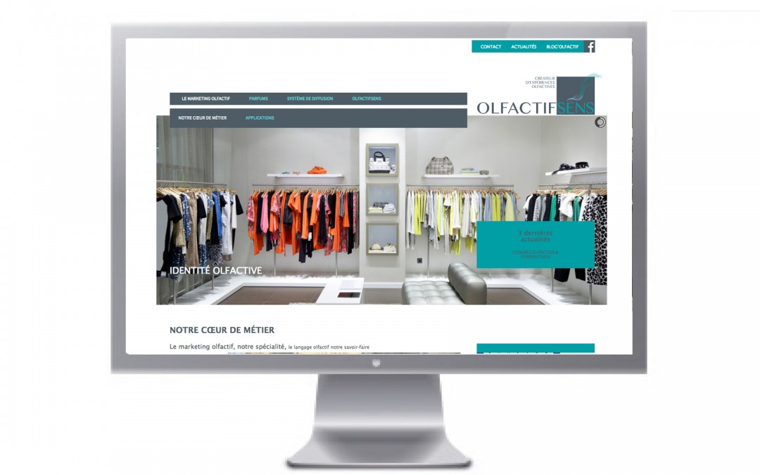 OLFACTIF SENS site internet