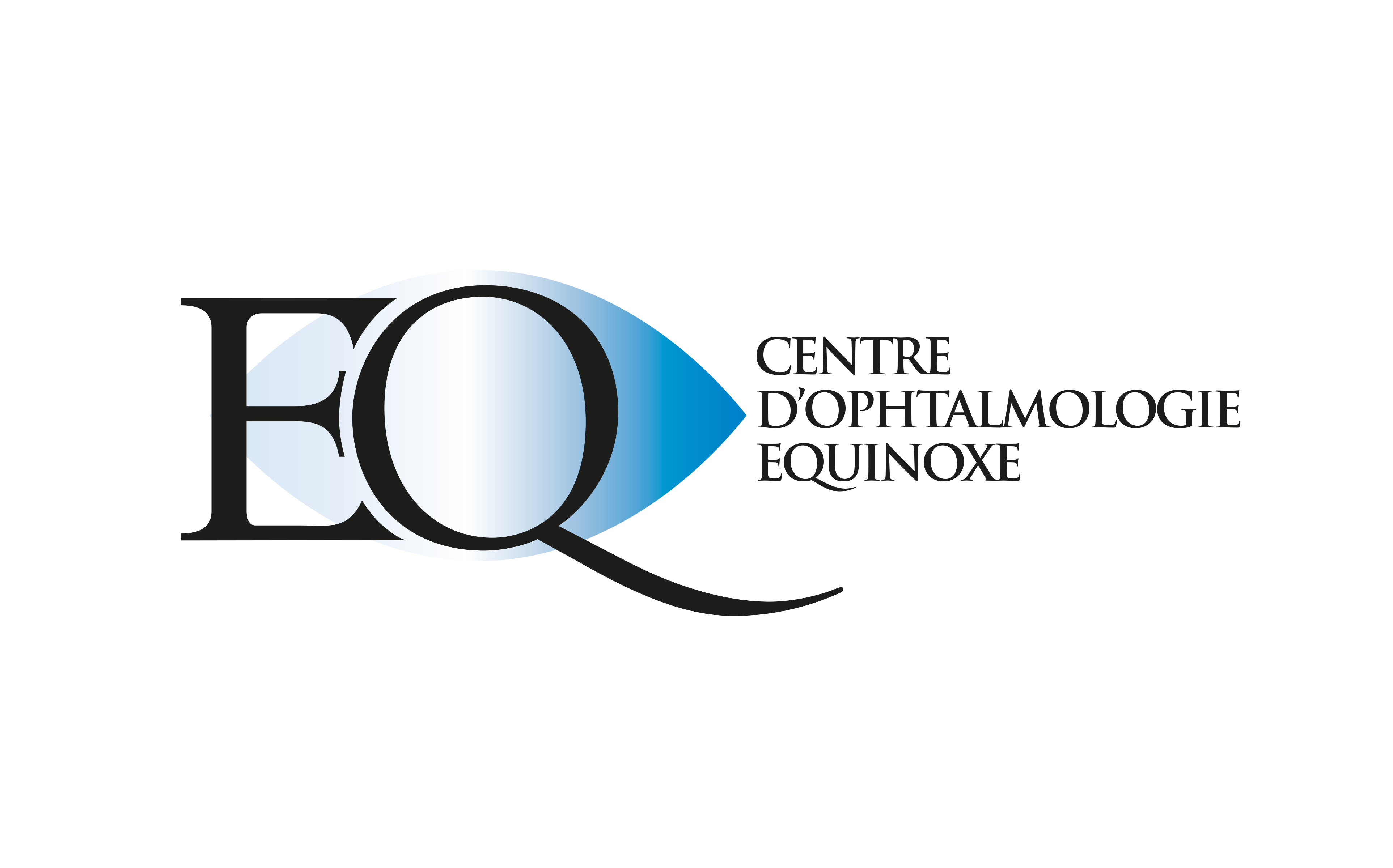 Identité visuelle du Centre ophtalmologique Equinoxe à Avignon