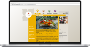 Conception et réalisation du site www.bouquetdelaforet.fr