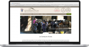 Conception et réalisation du site http www.lecentaureduzes.com