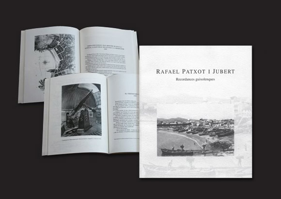 Conception graphique et réalisation du livre biographie Raphael Patxot I Jubert