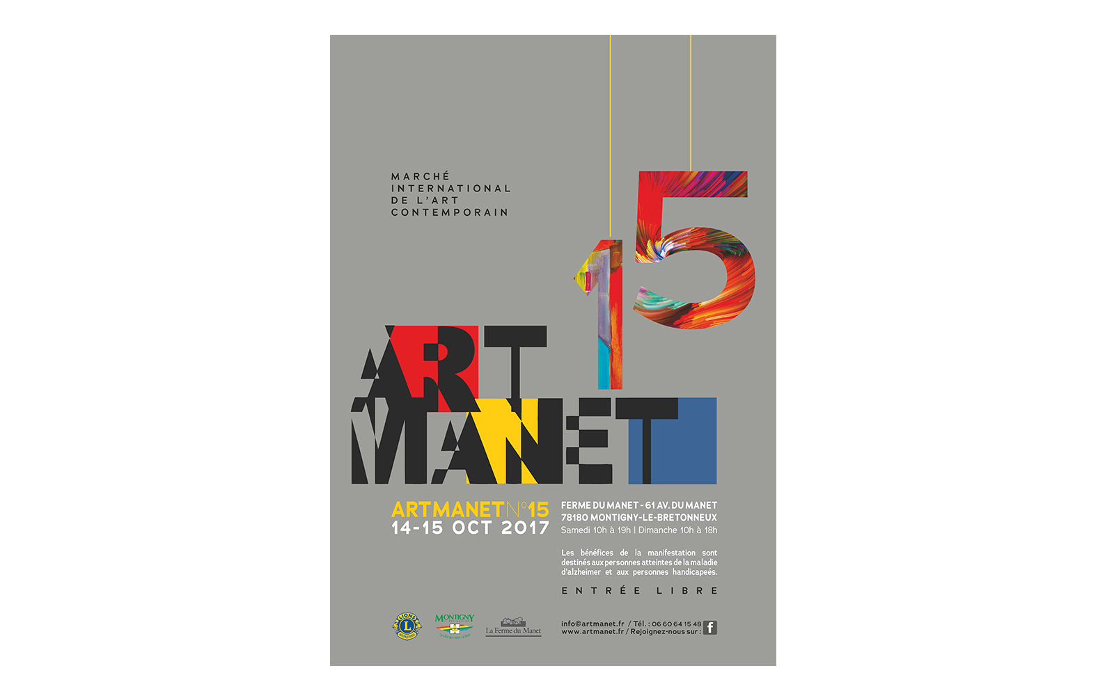 Affiche Art Manet 2017