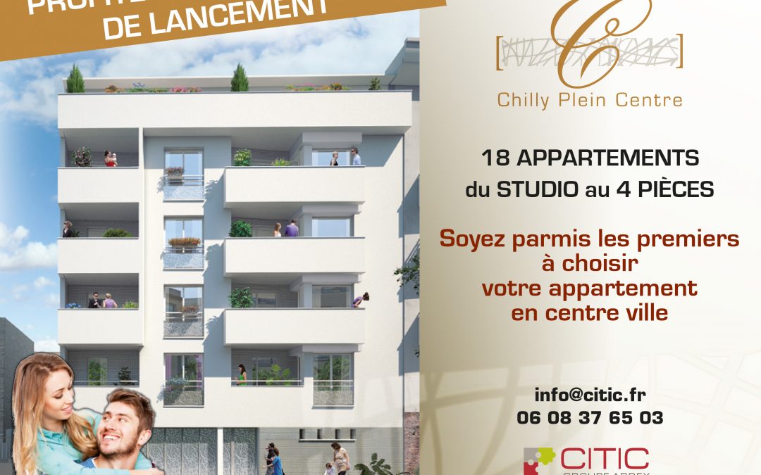 CHILLY PLEIN CENTRE PROGRAMME IMMOBILIER