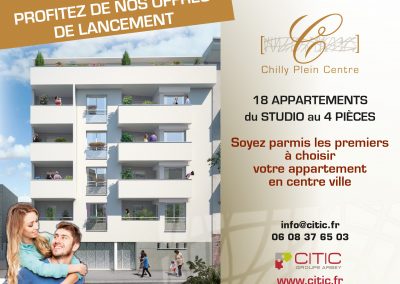 CHILLY PLEIN CENTRE PROGRAMME IMMOBILIER