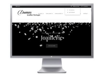 site internet Dumas Joaillier