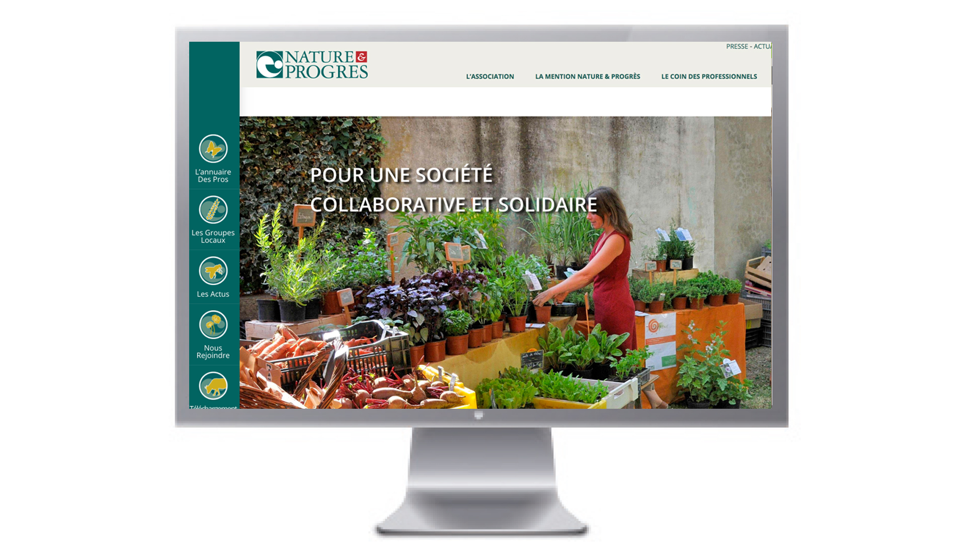 Site Nature et Progrès