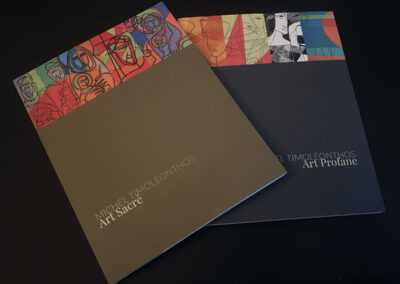 LIVRE TIMOLÉONTHOS ART SACRÉ -ART PROFANE (COFFRET 2 LIVRES)