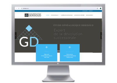 SITE INTERNET ÉTUDE DERISOUD GÉNÉALOGISTE SUCCESSORAL
